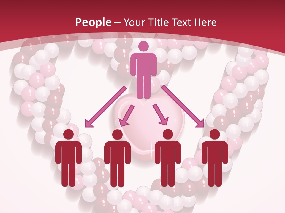 Curl Floral Wallpaper PowerPoint Template