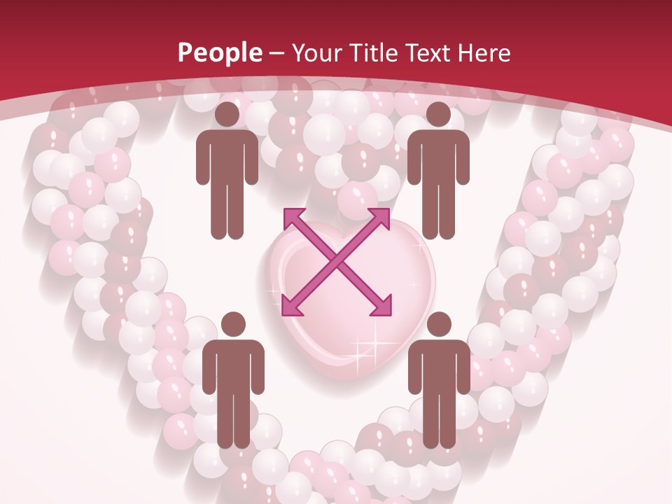 Curl Floral Wallpaper PowerPoint Template