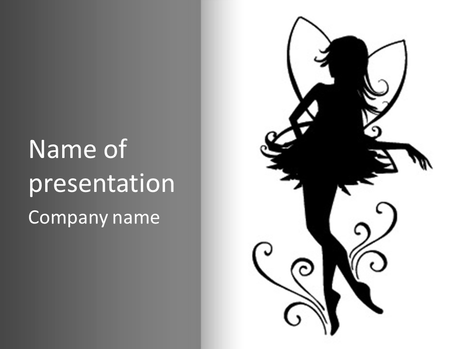 Tale Creature Small PowerPoint Template