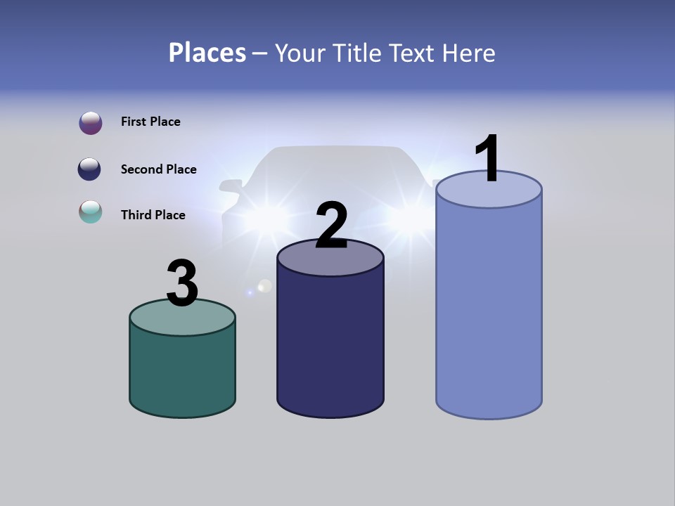 Bumper Dark Auto PowerPoint Template