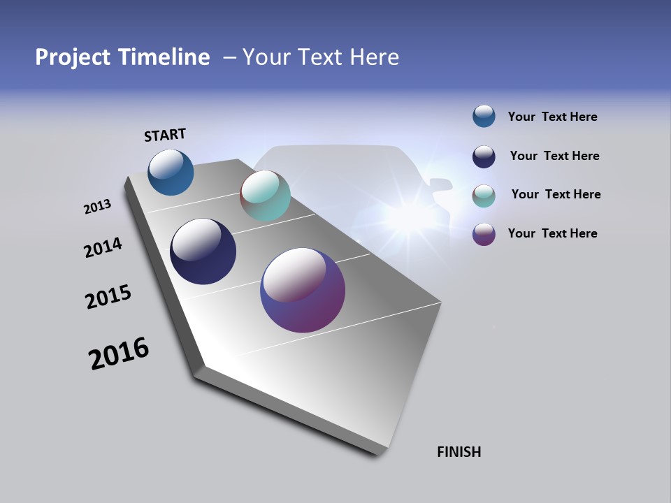 Bumper Dark Auto PowerPoint Template