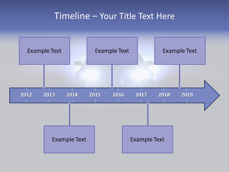 Bumper Dark Auto PowerPoint Template