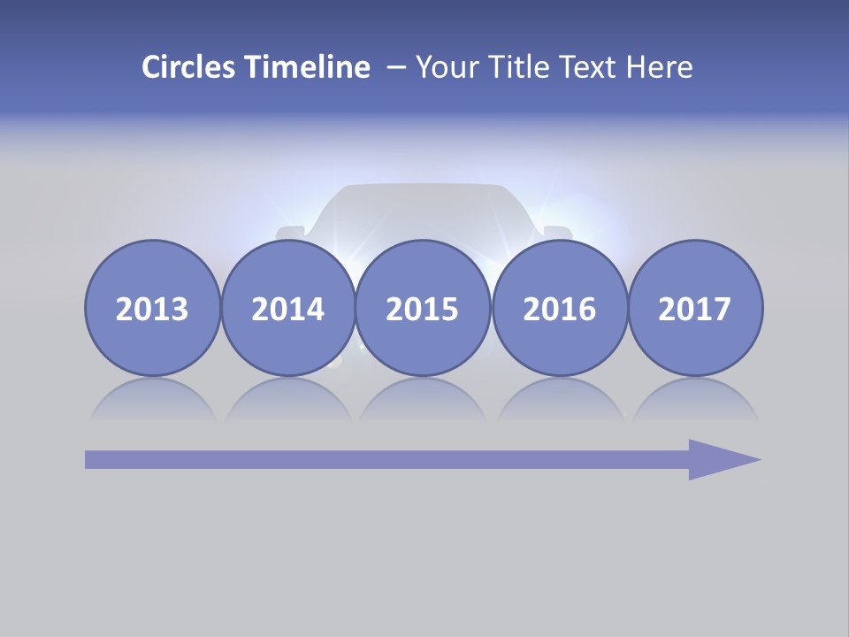 Bumper Dark Auto PowerPoint Template