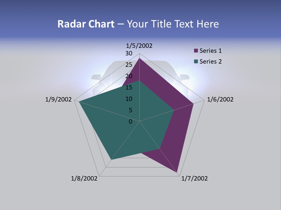 Bumper Dark Auto PowerPoint Template
