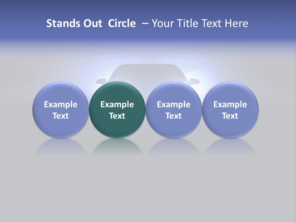 Bumper Dark Auto PowerPoint Template