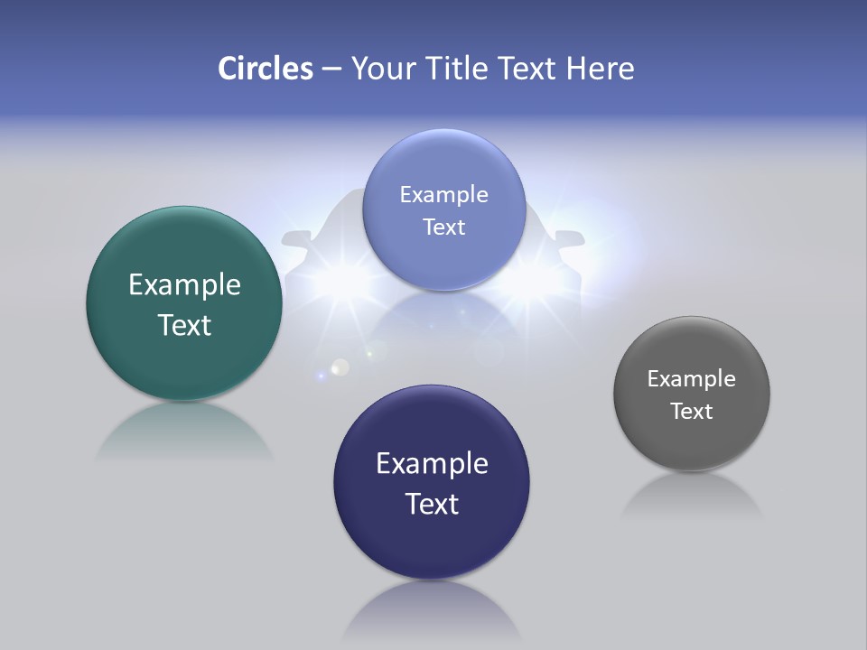 Bumper Dark Auto PowerPoint Template