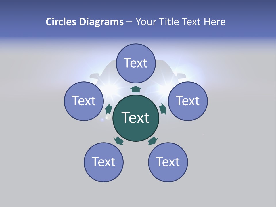 Bumper Dark Auto PowerPoint Template