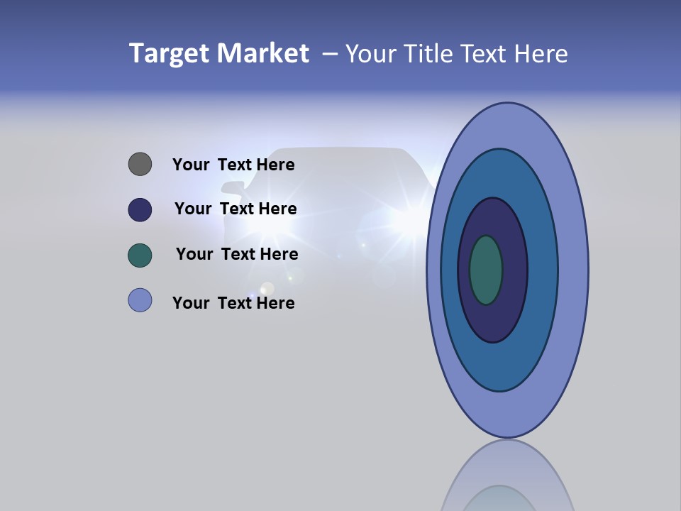 Bumper Dark Auto PowerPoint Template