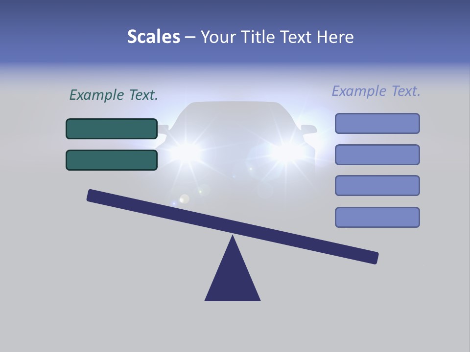 Bumper Dark Auto PowerPoint Template