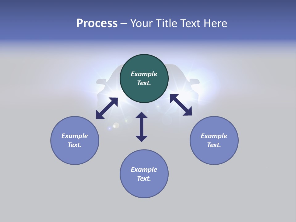 Bumper Dark Auto PowerPoint Template