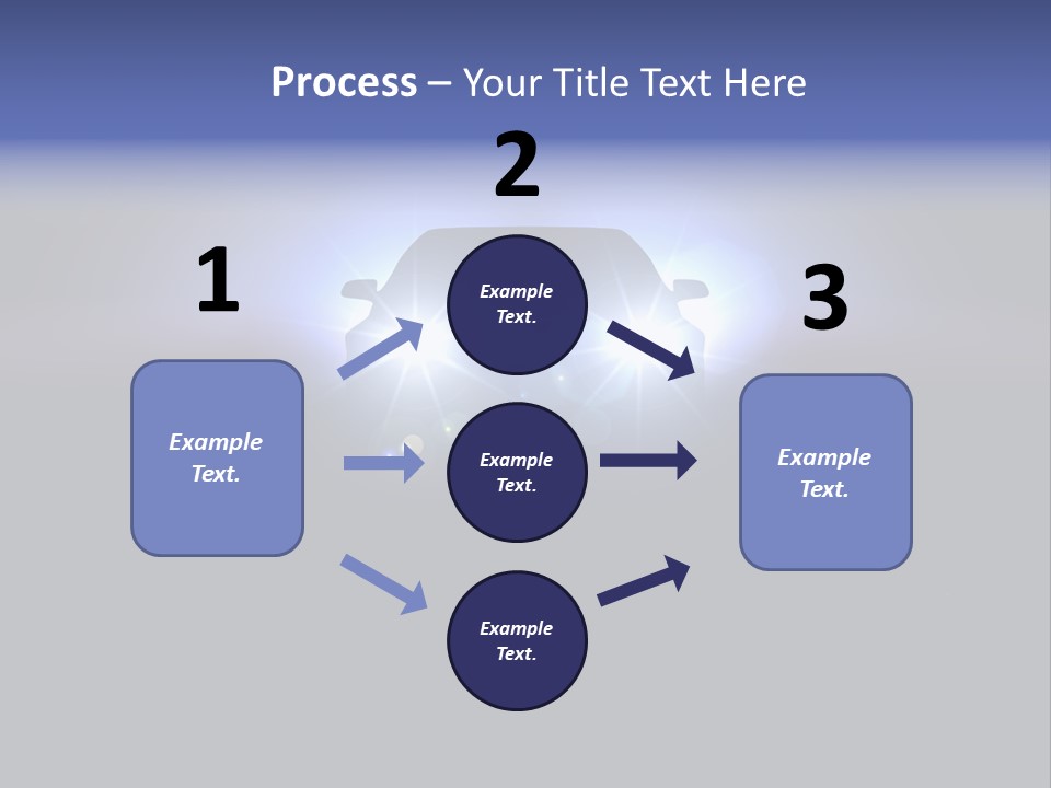 Bumper Dark Auto PowerPoint Template
