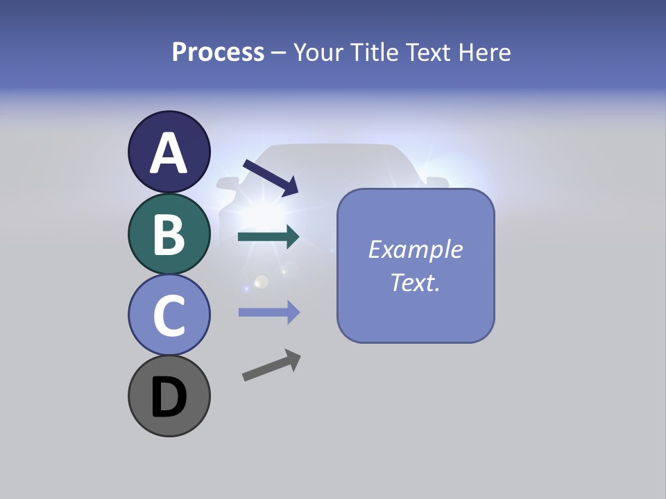 Bumper Dark Auto PowerPoint Template