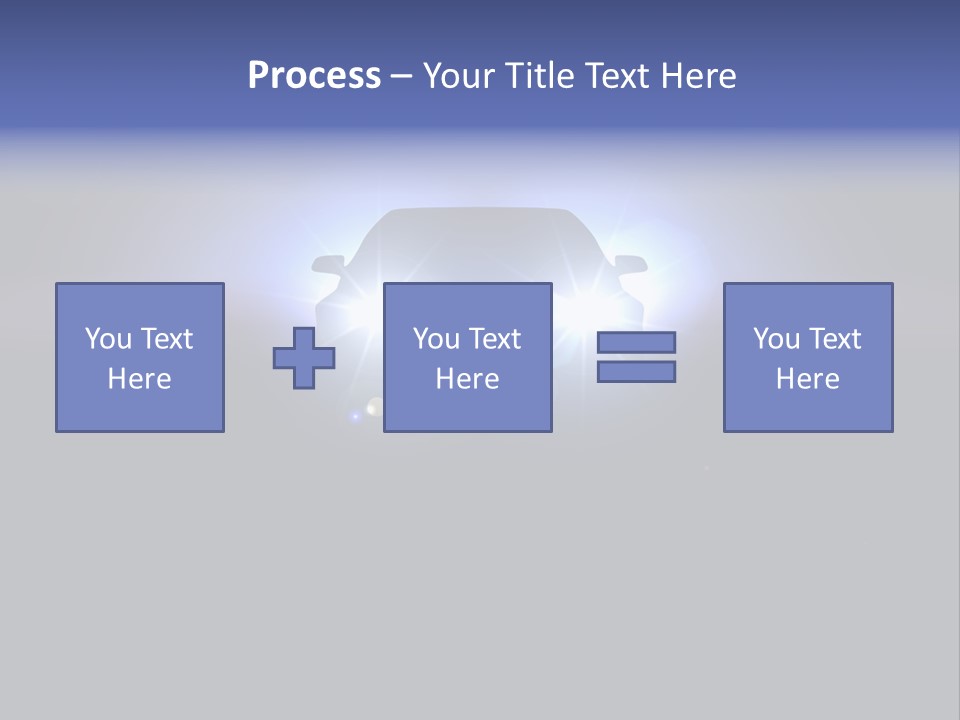 Bumper Dark Auto PowerPoint Template