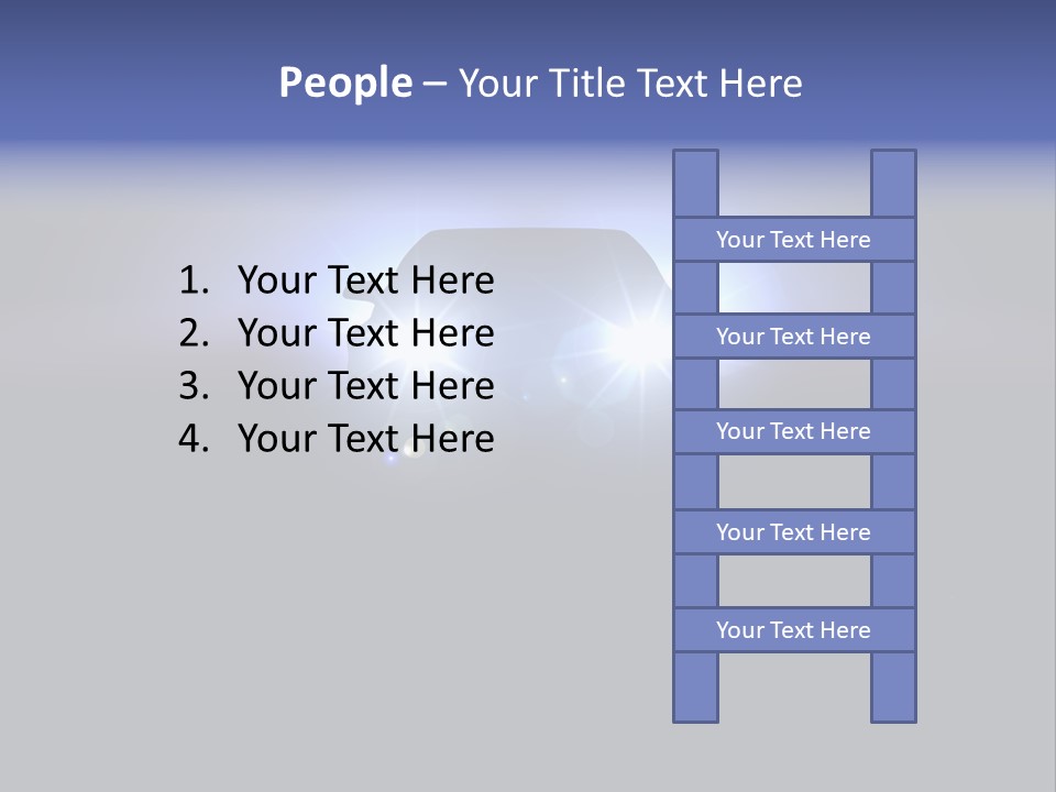 Bumper Dark Auto PowerPoint Template
