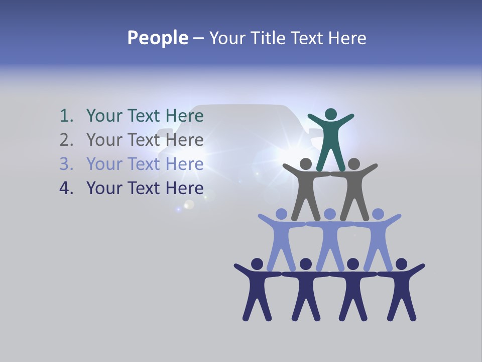 Bumper Dark Auto PowerPoint Template