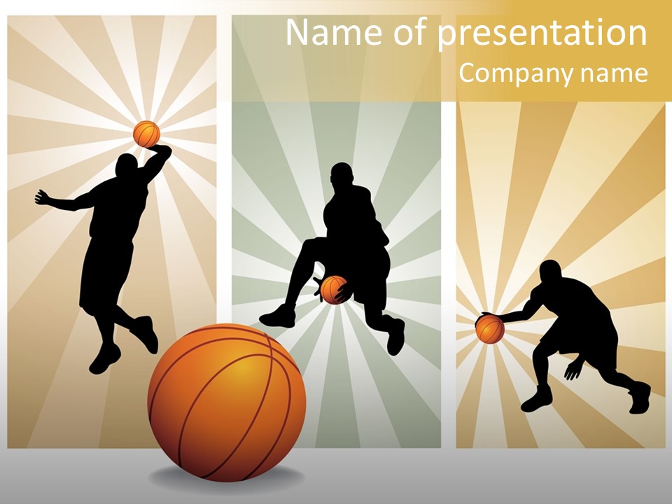 Game Hobby Figure PowerPoint Template