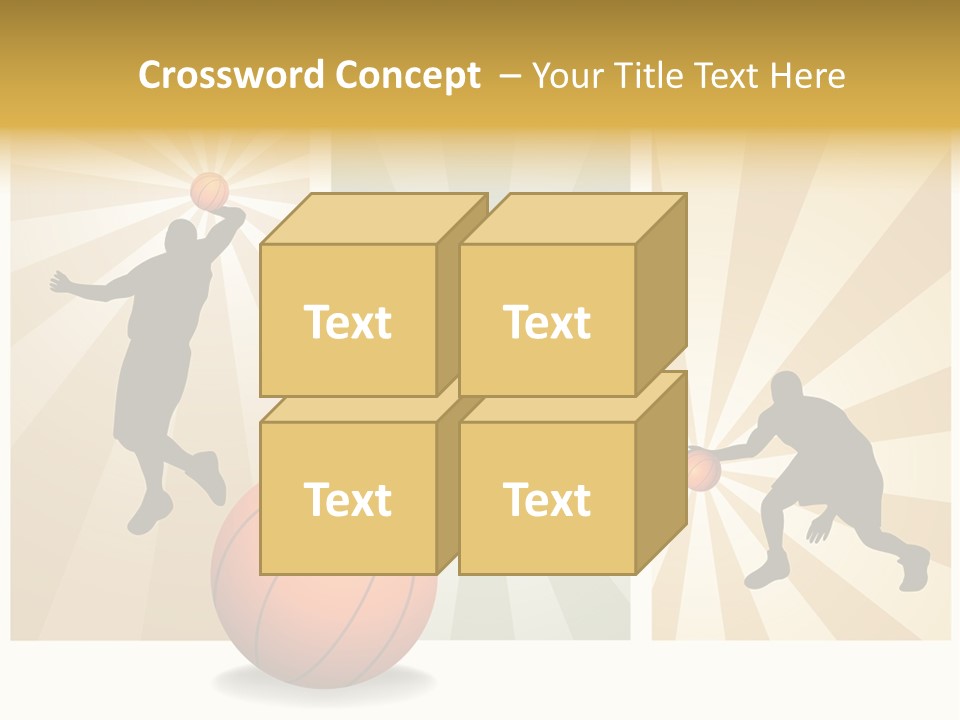 Game Hobby Figure PowerPoint Template