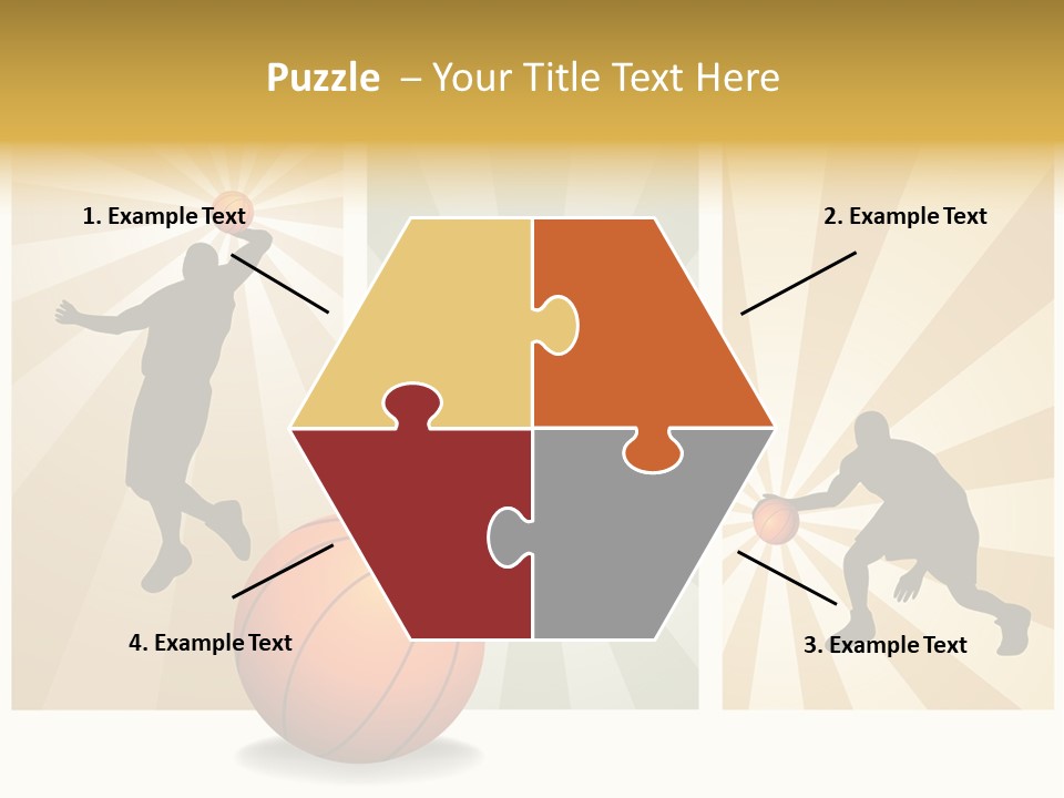 Game Hobby Figure PowerPoint Template