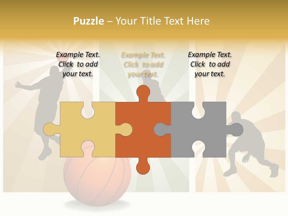 Game Hobby Figure PowerPoint Template