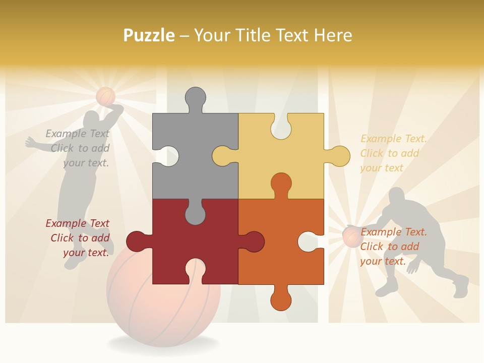 Game Hobby Figure PowerPoint Template