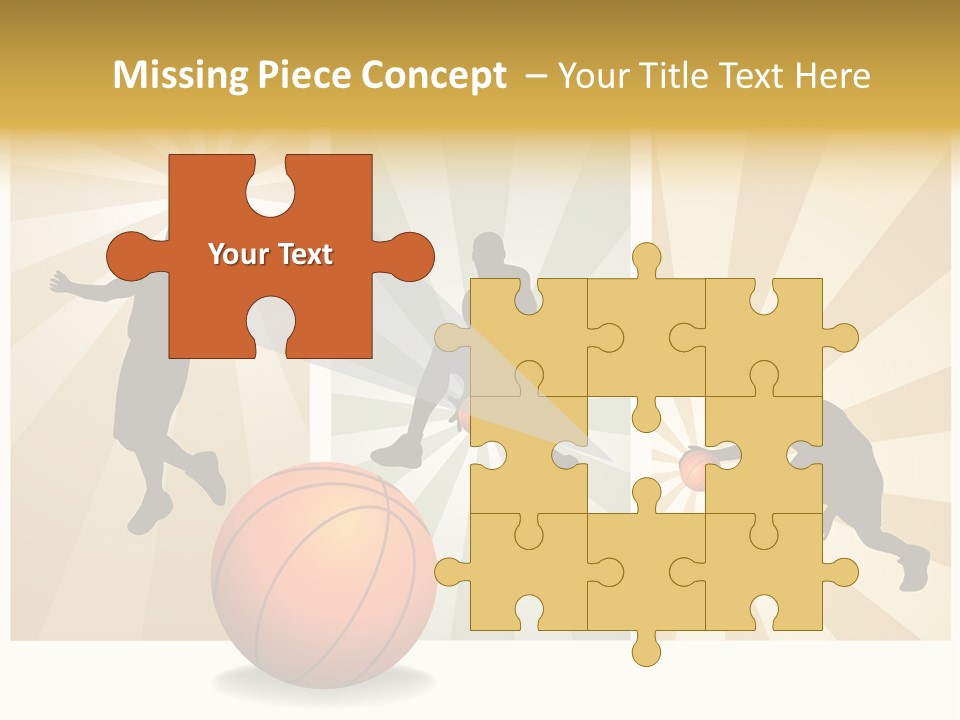 Game Hobby Figure PowerPoint Template