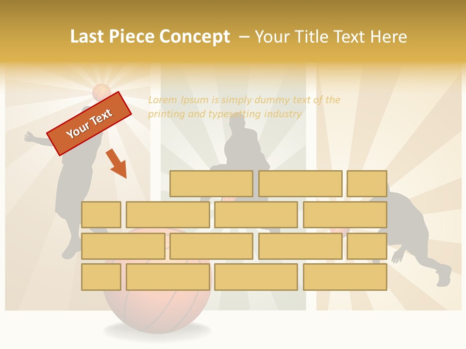 Game Hobby Figure PowerPoint Template