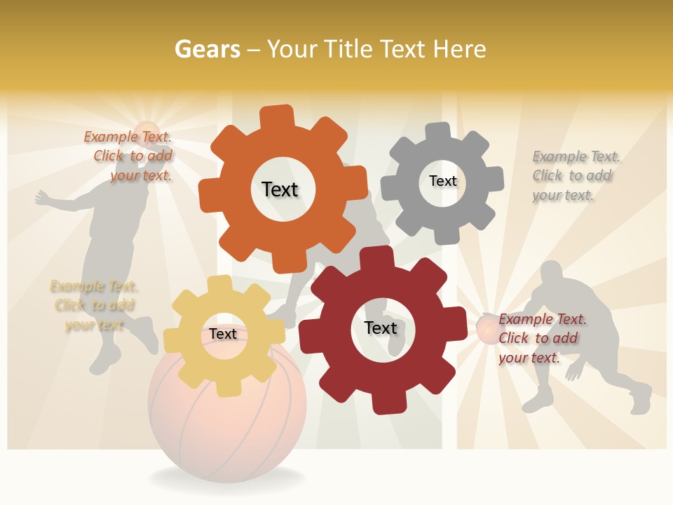 Game Hobby Figure PowerPoint Template