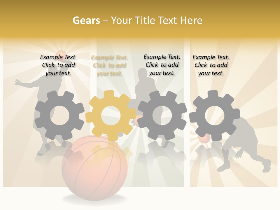 Game Hobby Figure PowerPoint Template