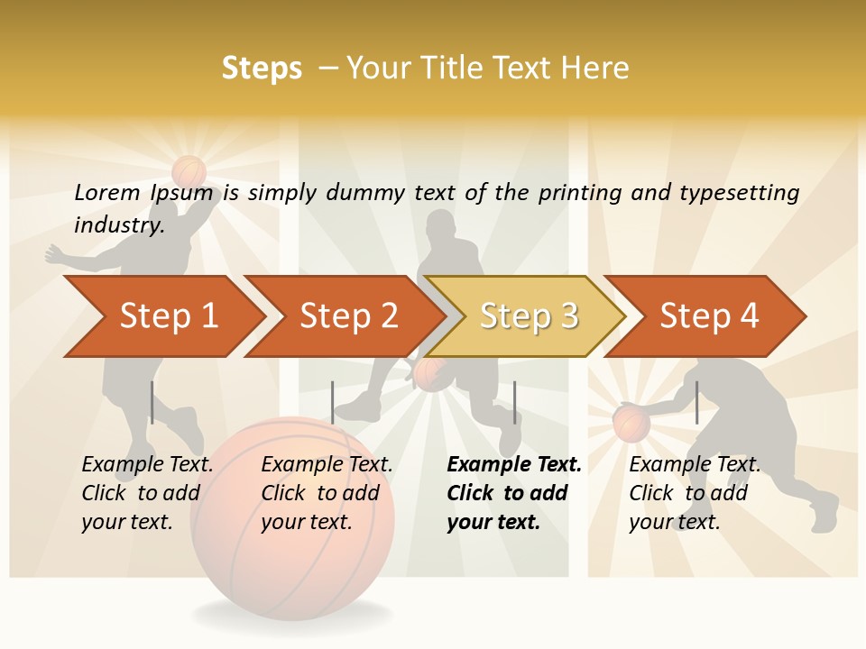 Game Hobby Figure PowerPoint Template