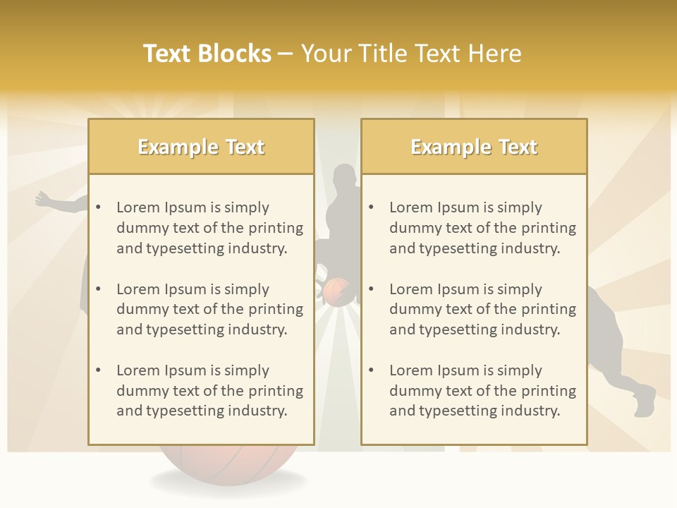 Game Hobby Figure PowerPoint Template