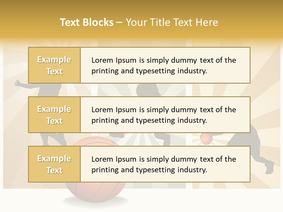 Game Hobby Figure PowerPoint Template