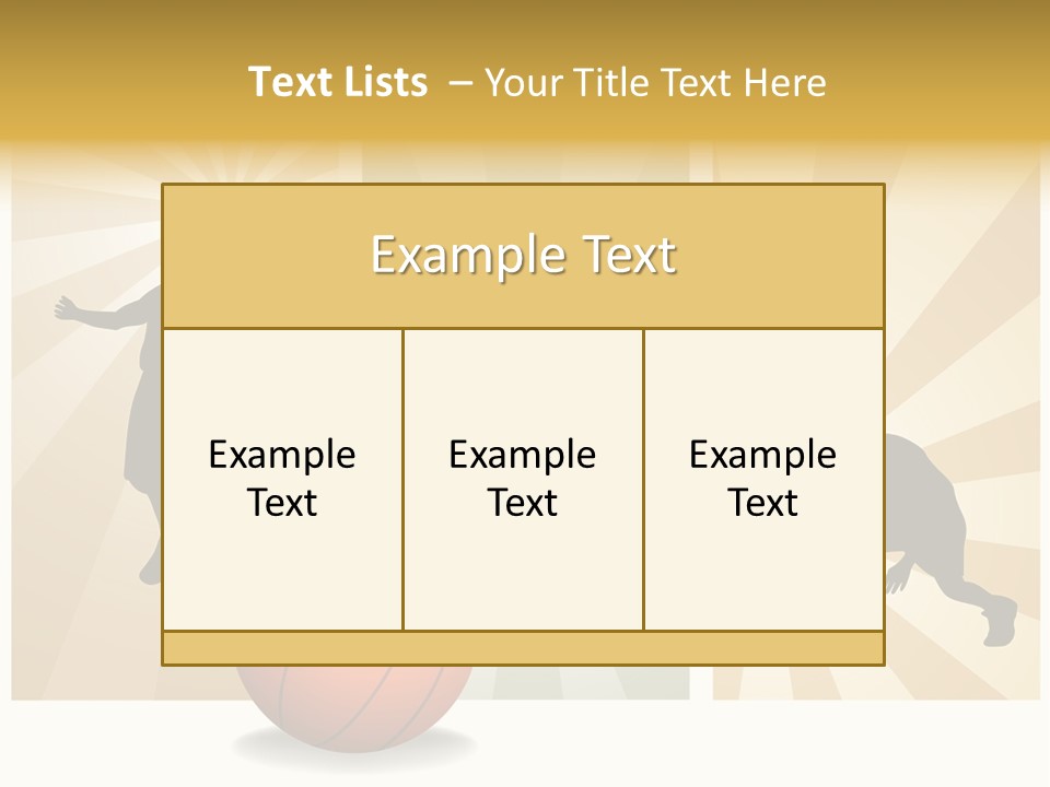 Game Hobby Figure PowerPoint Template