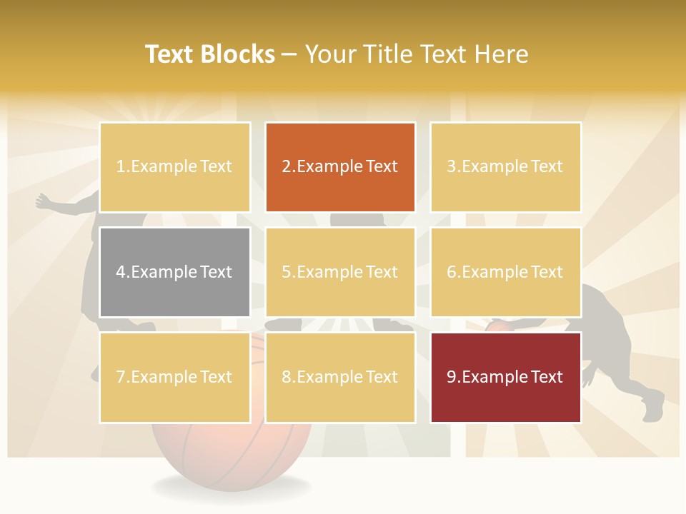 Game Hobby Figure PowerPoint Template
