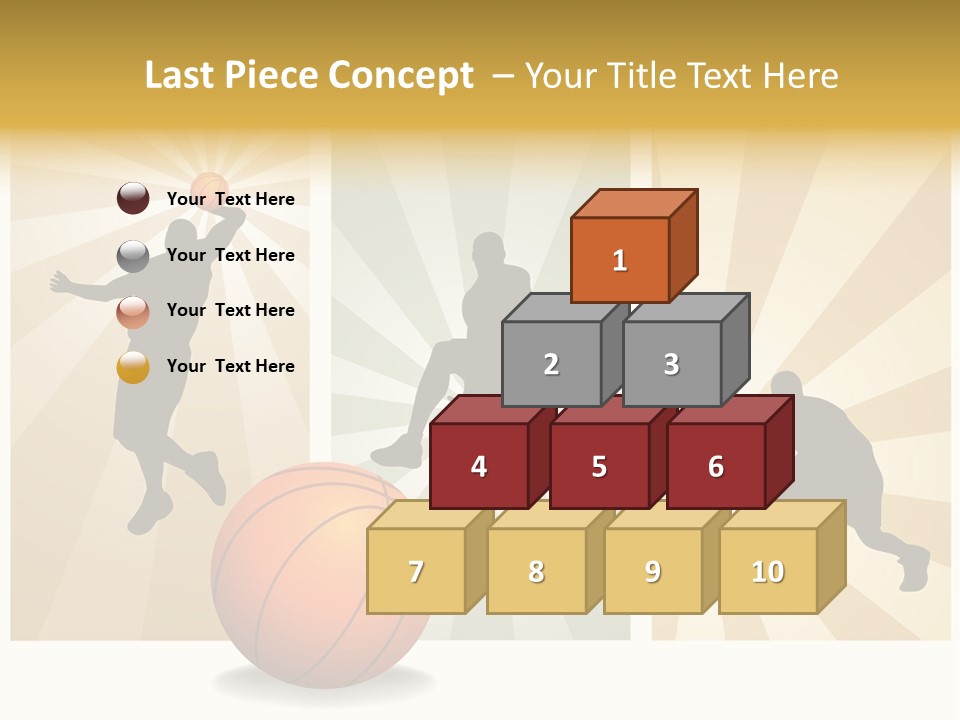 Game Hobby Figure PowerPoint Template