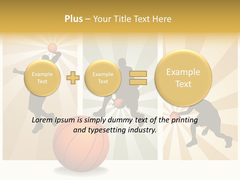 Game Hobby Figure PowerPoint Template
