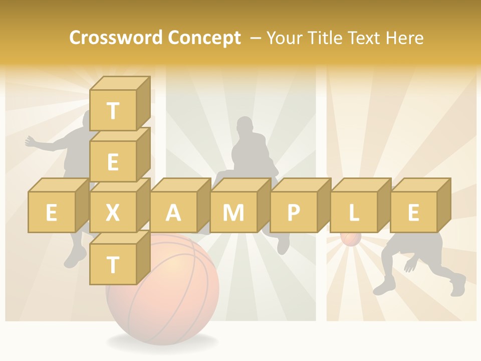Game Hobby Figure PowerPoint Template