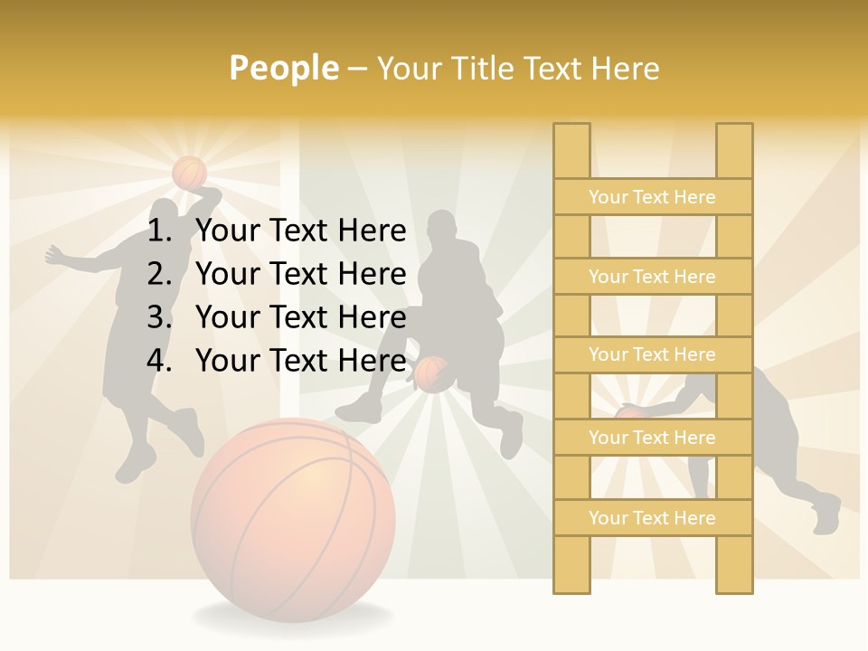 Game Hobby Figure PowerPoint Template