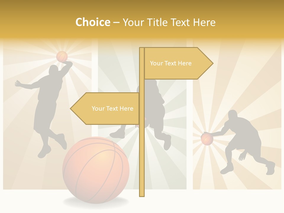 Game Hobby Figure PowerPoint Template