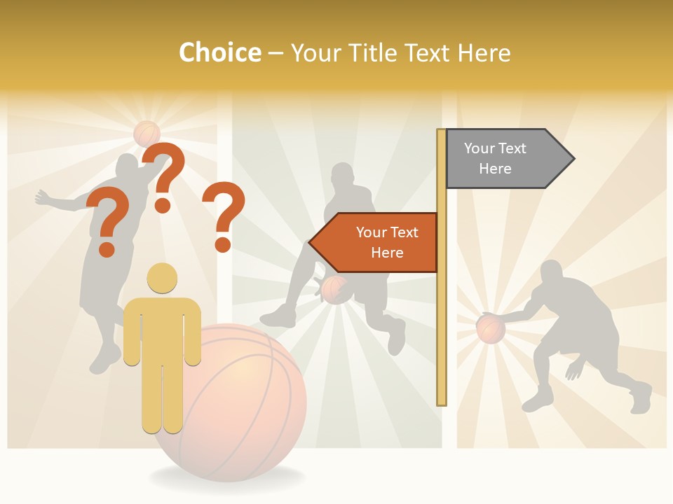 Game Hobby Figure PowerPoint Template