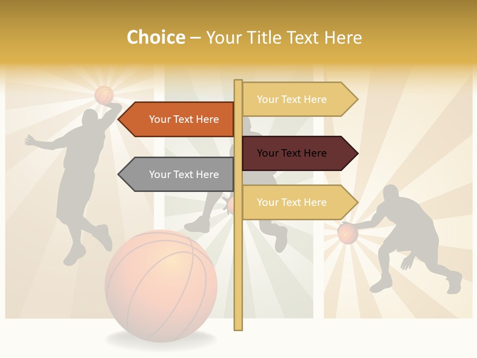 Game Hobby Figure PowerPoint Template