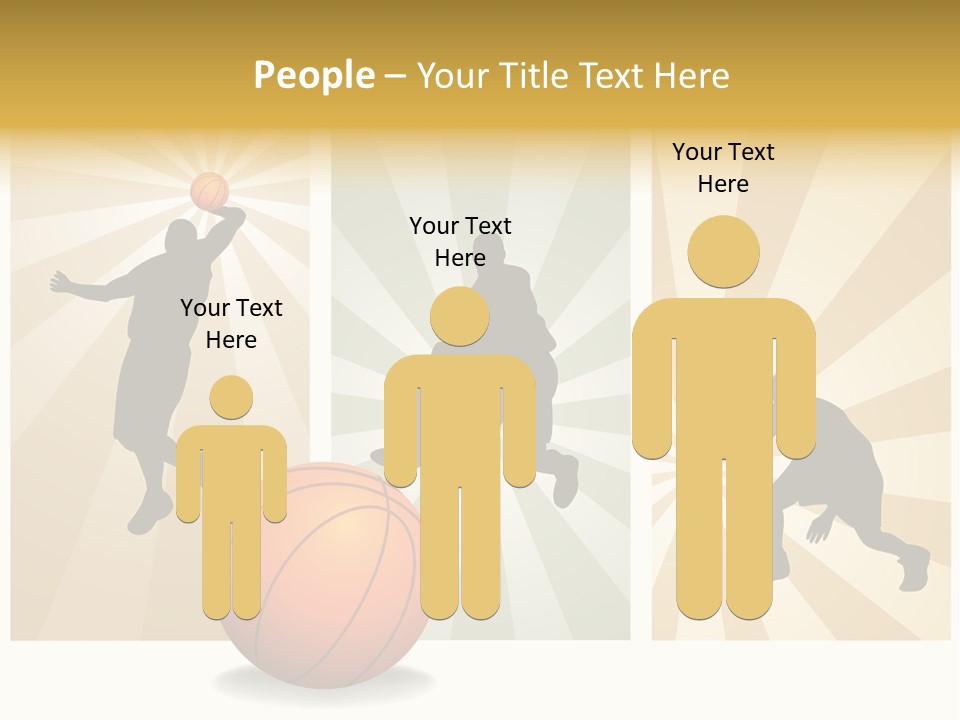 Game Hobby Figure PowerPoint Template