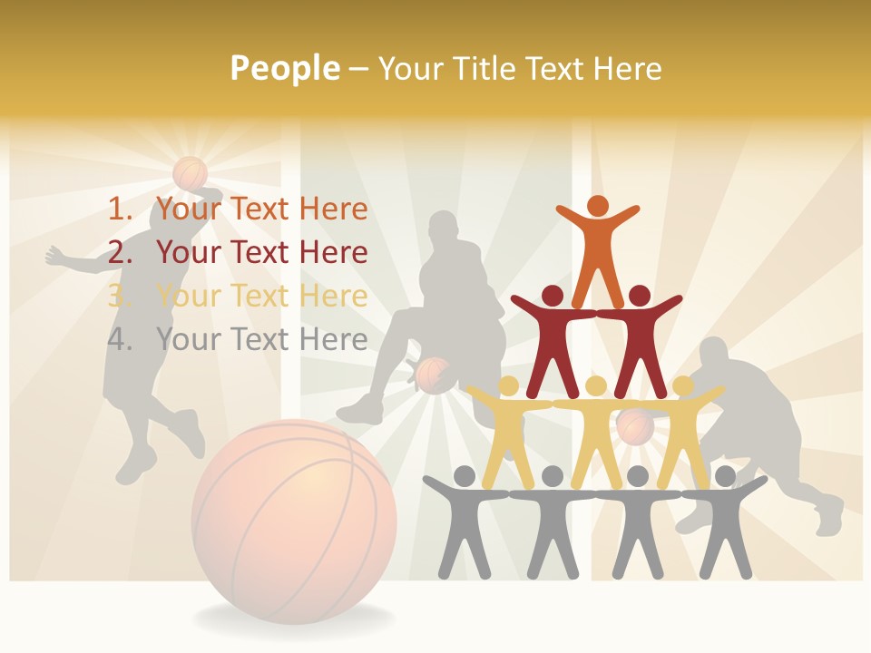 Game Hobby Figure PowerPoint Template