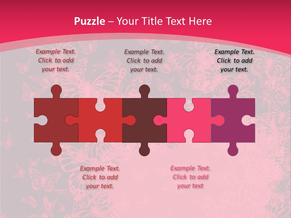 Grunge Decorative Romantic PowerPoint Template