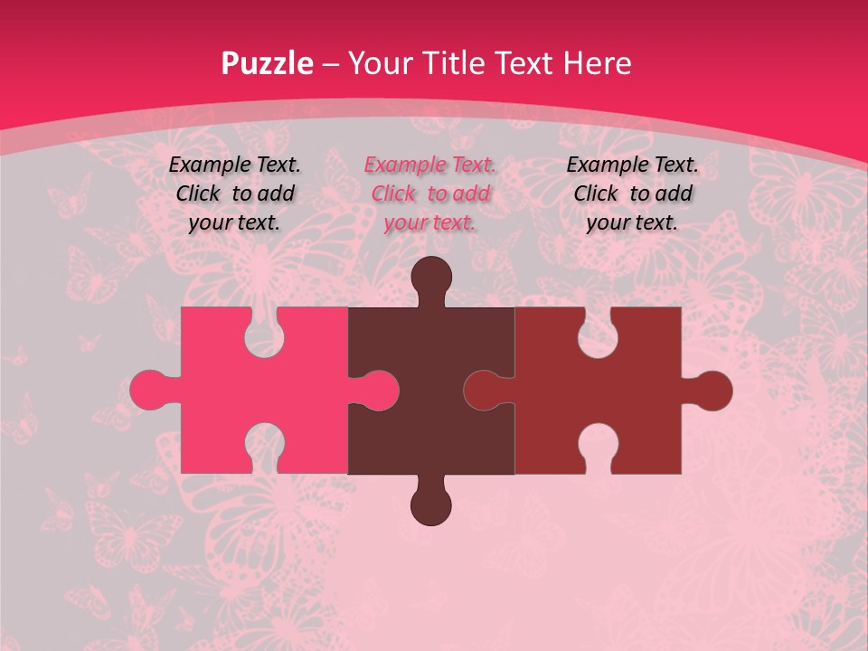 Grunge Decorative Romantic PowerPoint Template