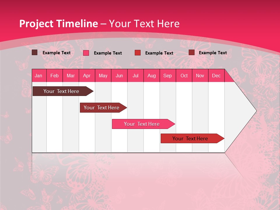 Grunge Decorative Romantic PowerPoint Template
