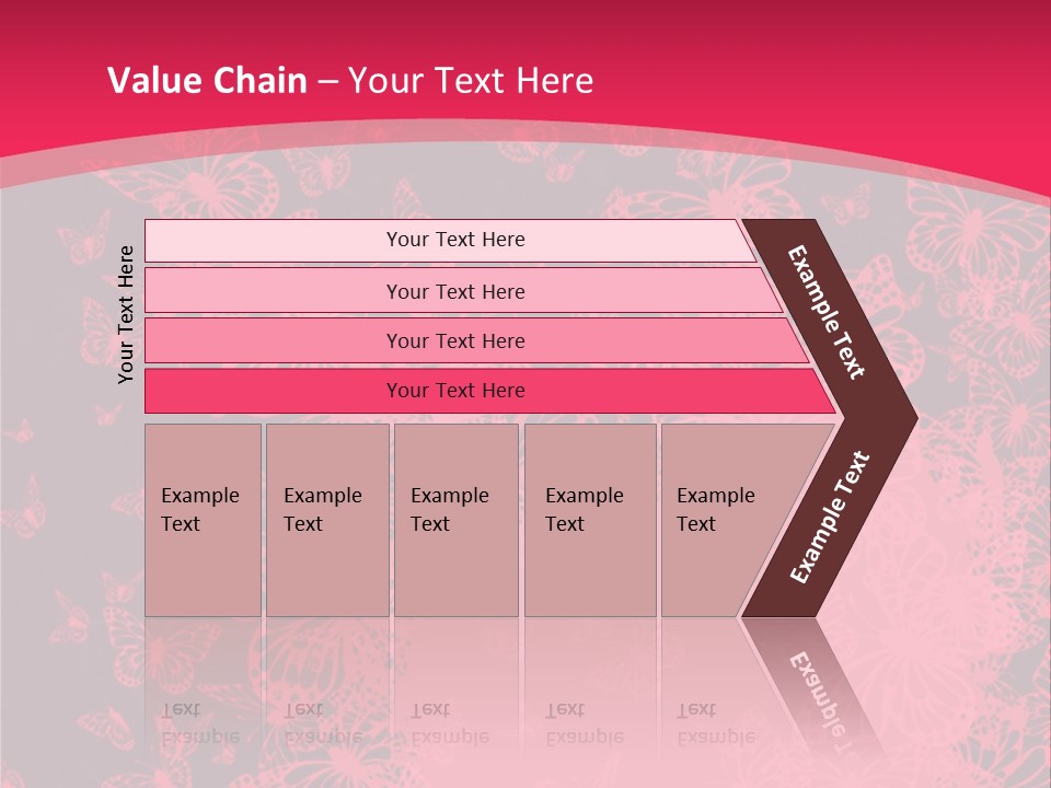 Grunge Decorative Romantic PowerPoint Template