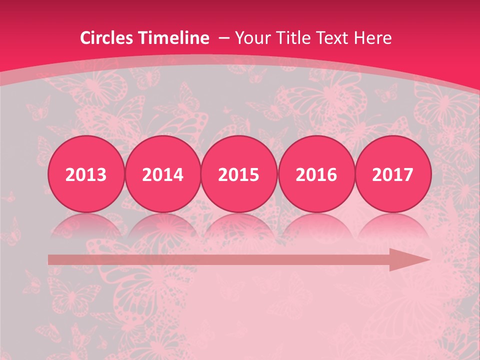 Grunge Decorative Romantic PowerPoint Template