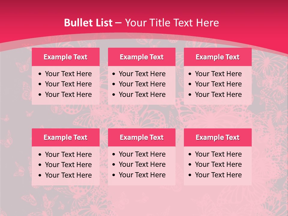 Grunge Decorative Romantic PowerPoint Template