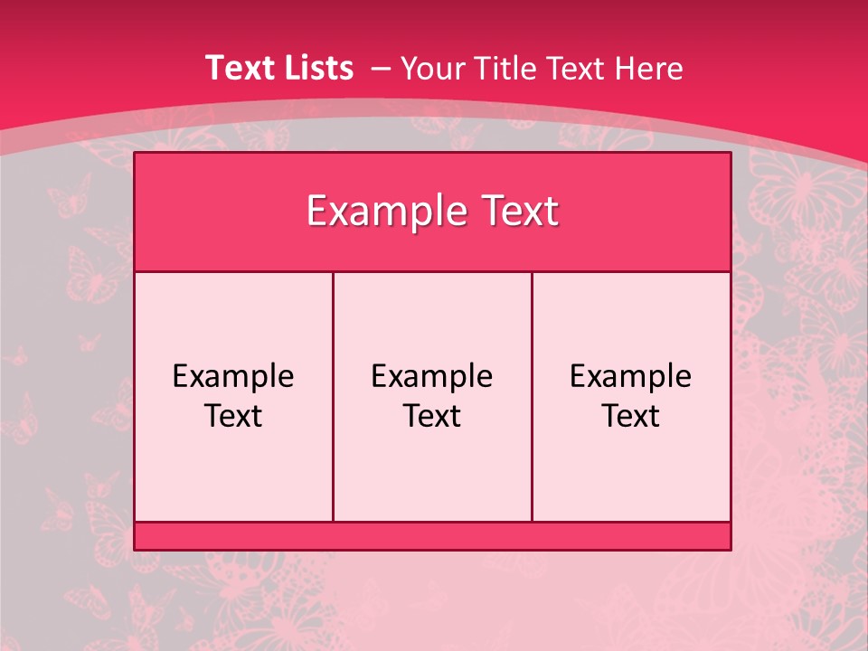 Grunge Decorative Romantic PowerPoint Template