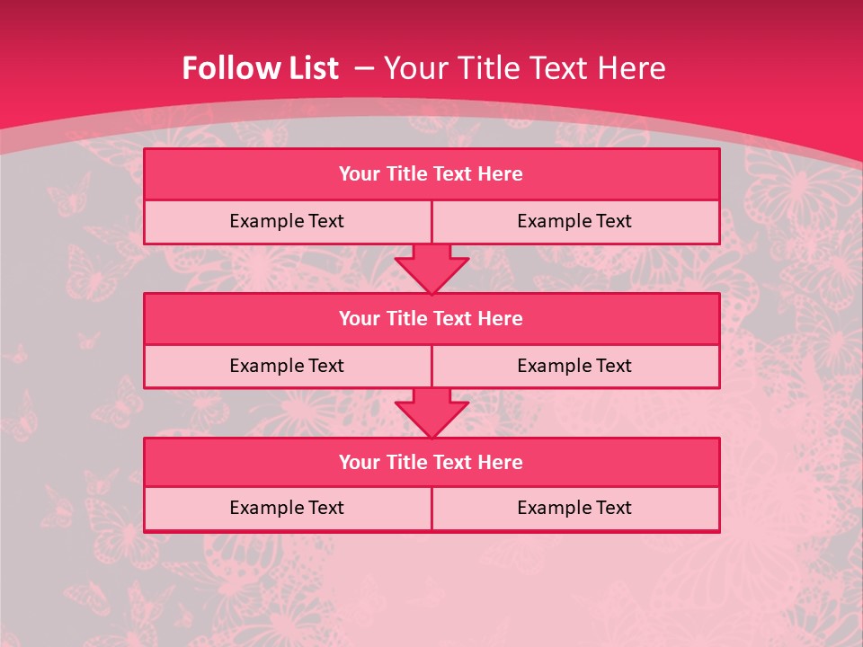 Grunge Decorative Romantic PowerPoint Template